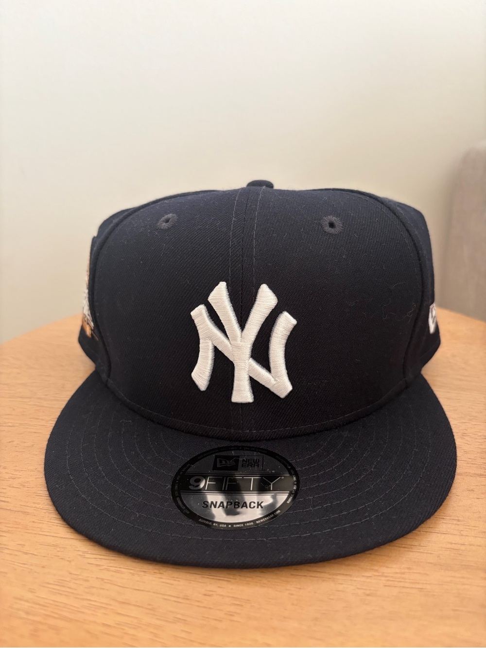 New York Yankees 2024 World Series Snapback Hat with White NY Logo | Unisex